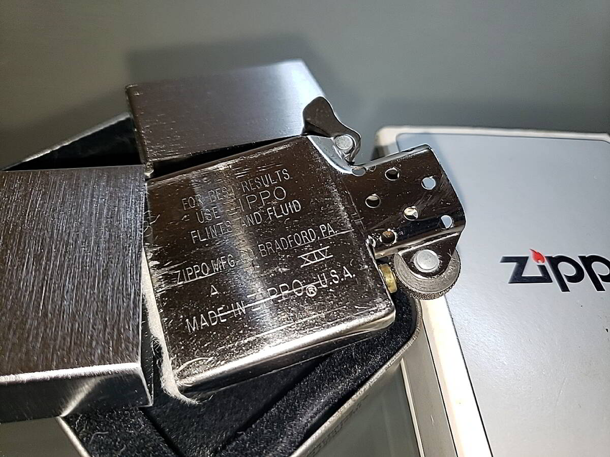 zippo 1933レプリカ ファーストリリース ブラッシュ加工の画像6