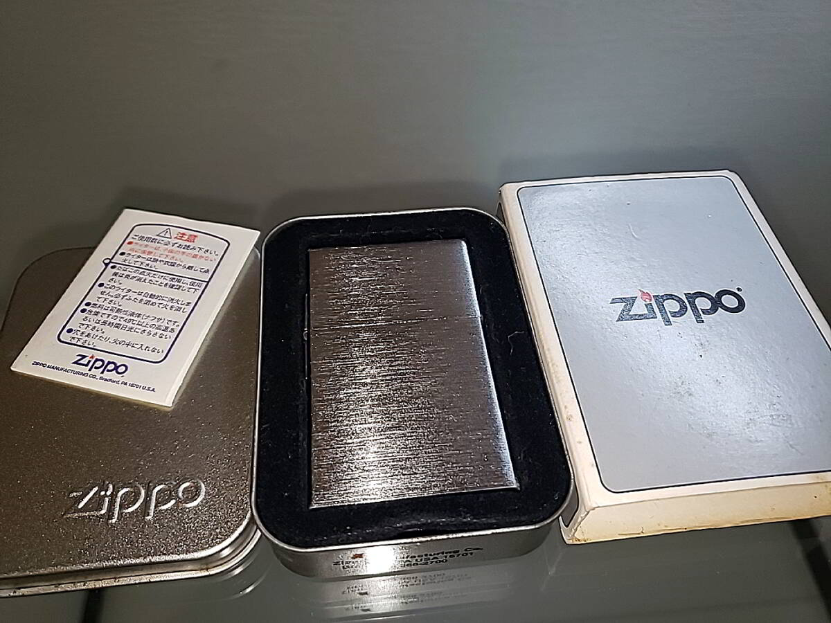 zippo 1933レプリカ ファーストリリース ブラッシュ加工の画像1