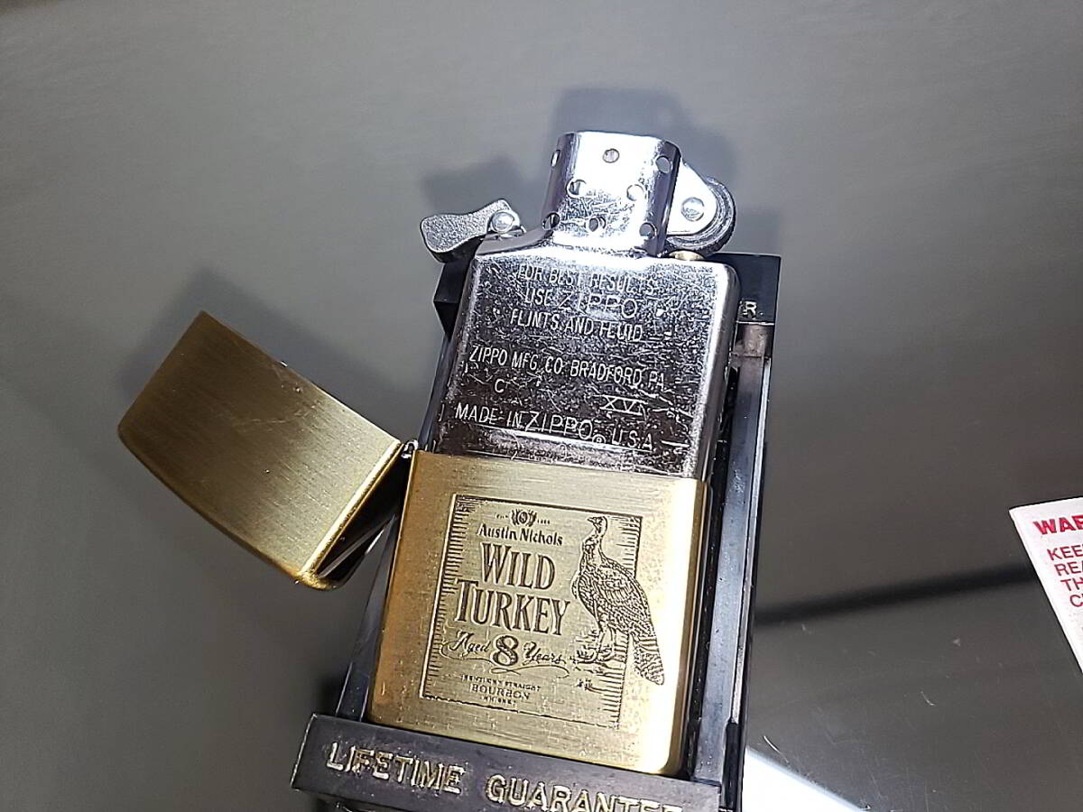 ZIPPO ワイルドターキー　WILD TURKEY ８year ８年　2000年製_画像5