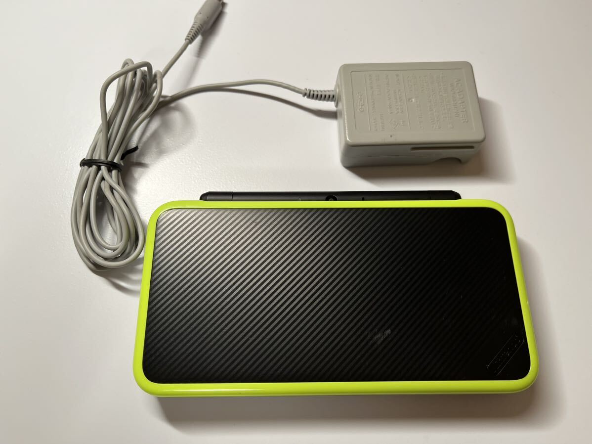 Newニンテンドー2DS LL ブラック×ライム