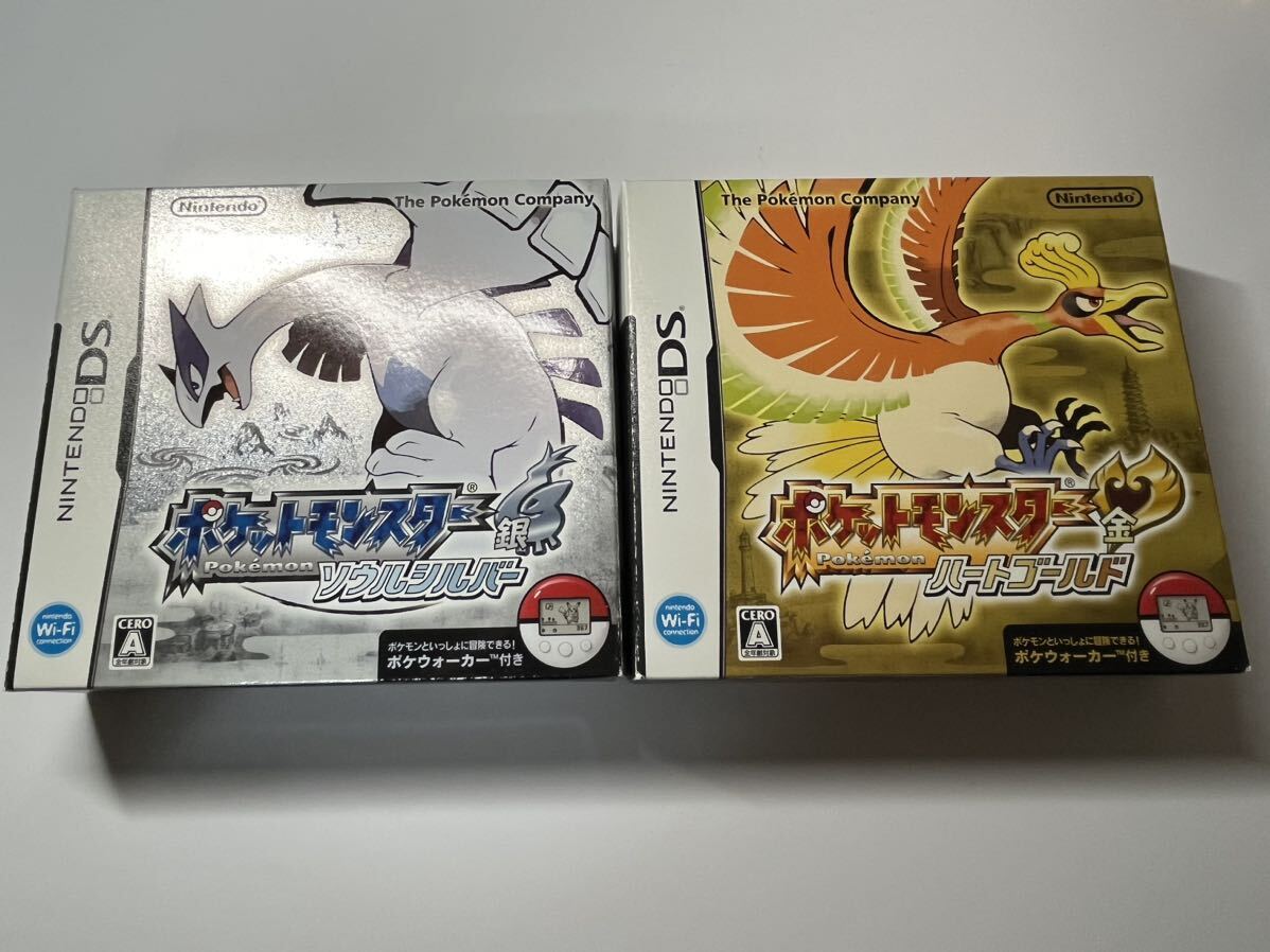 DS ポケットモンスター ハートゴールド ソウルシルバー 未使用 DS ポケットモンスター ハートゴールド ソウルシルバー 未使用