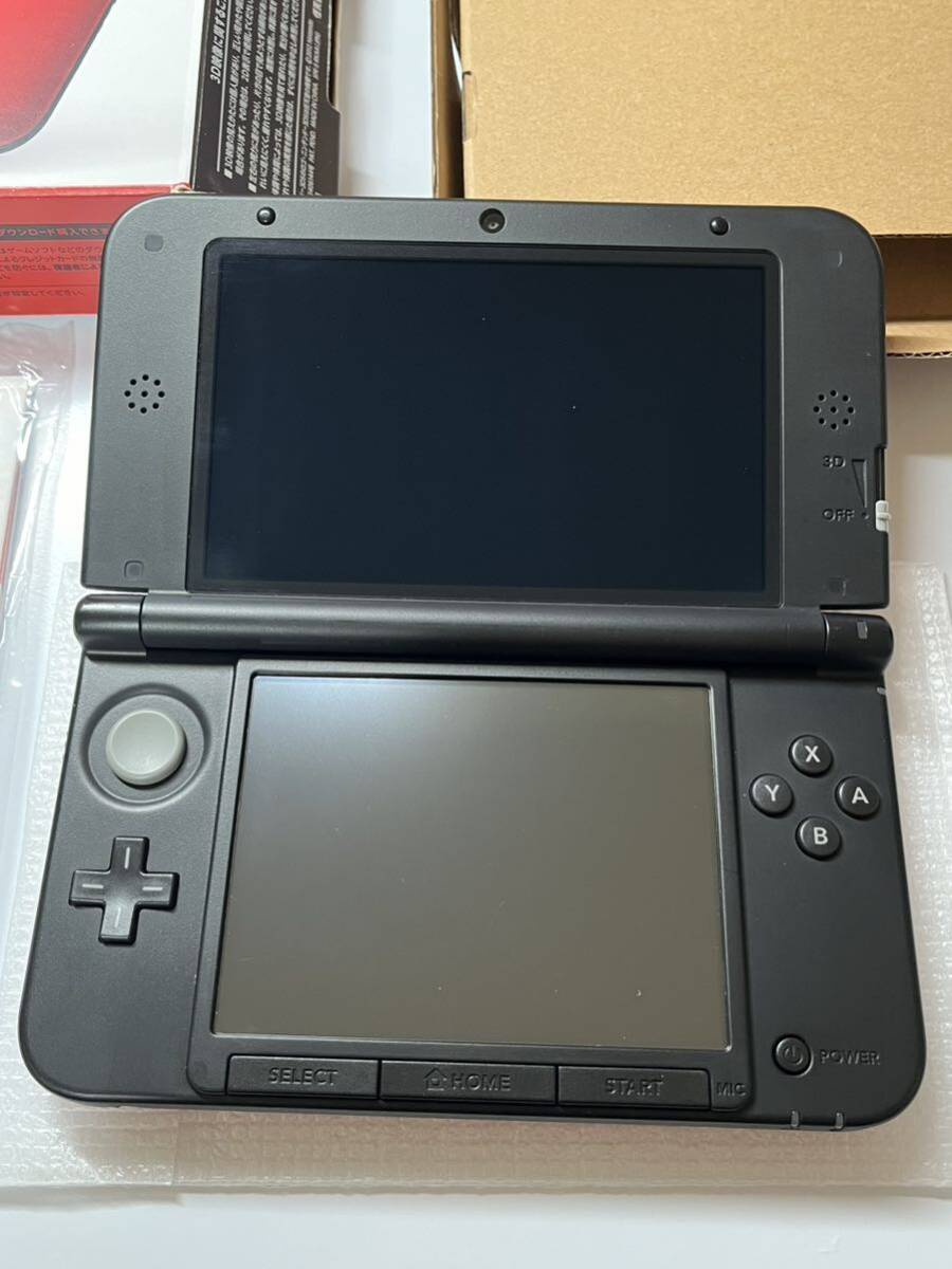  Nintendo 3DS LL red black 