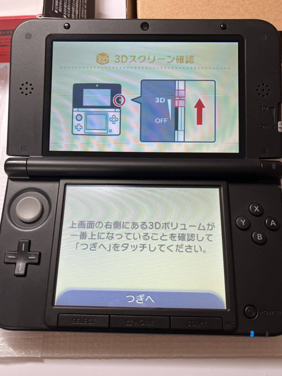  Nintendo 3DS LL red black 