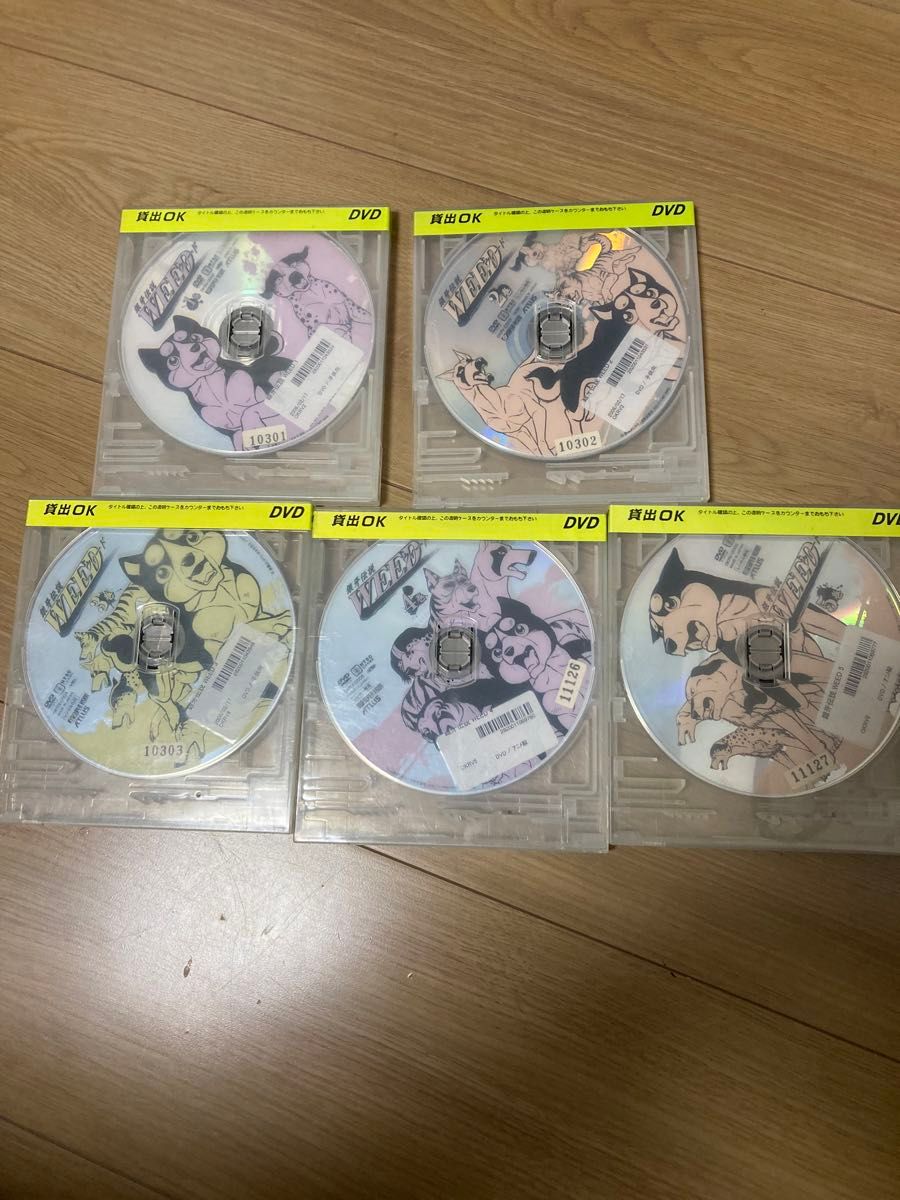 銀河伝説WEED  DVD  1-5巻セット　レンタルアップ品 DVD アニメ