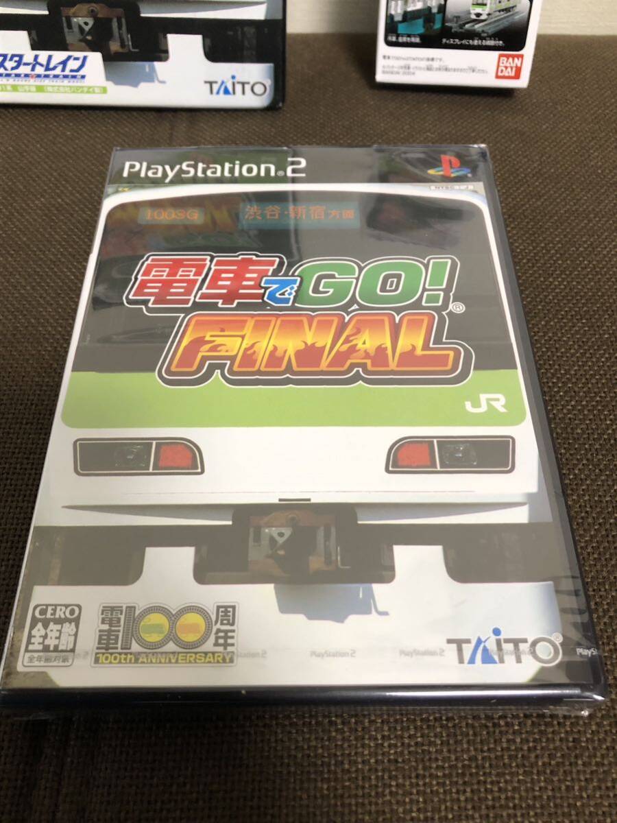 内容物 未開封 PS2 電車でGO! プロフェッショナル仕様 FINAL Limited Edition スタートレインセットの画像2