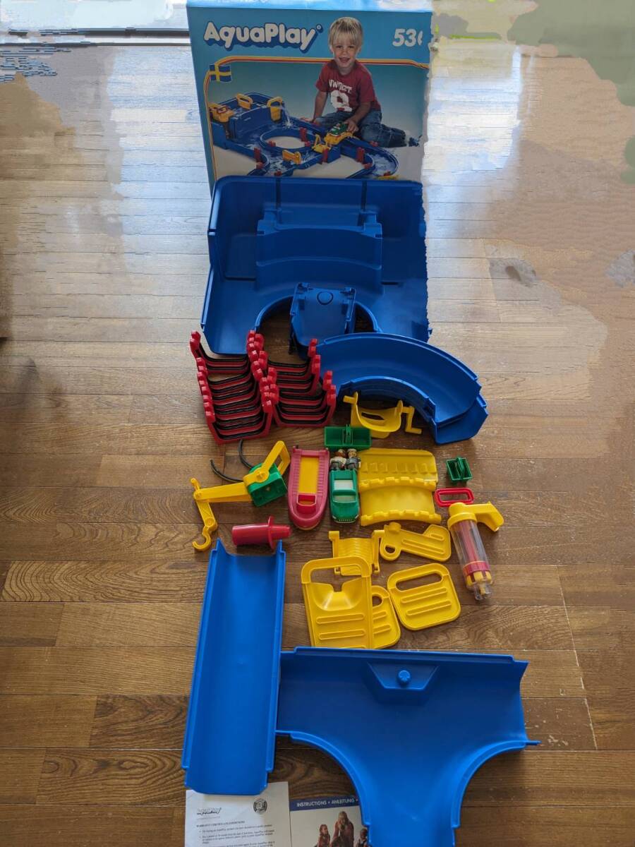 ボーネルンド アクアプレイ 530 水遊び 夏 プール スウェーデン 船 AquaPlay 正規品 おもちゃ 知育玩具の画像3