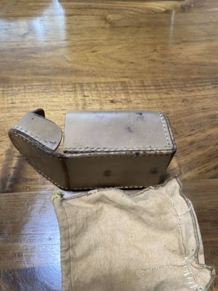 【激レア品】シェイクスピア プレジデント1970GE 1946年製 ダイレクトドライブリール レザーボックス 袋付き オールド の画像9