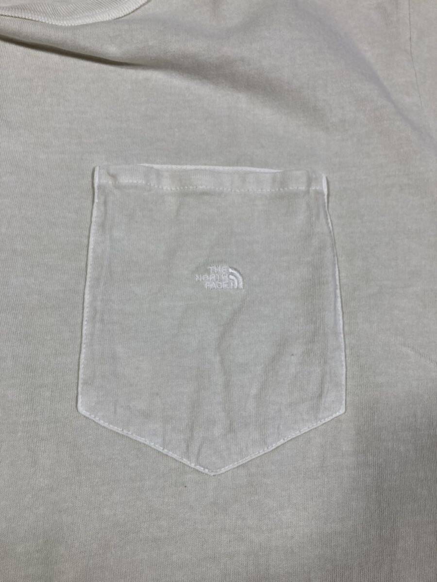 THE NORTH FACE PURPLE LABEL Pocket Teeパープルレーベル ポケットTシャツ ライトベージュ sizeL 品番 NT3222Nの画像4