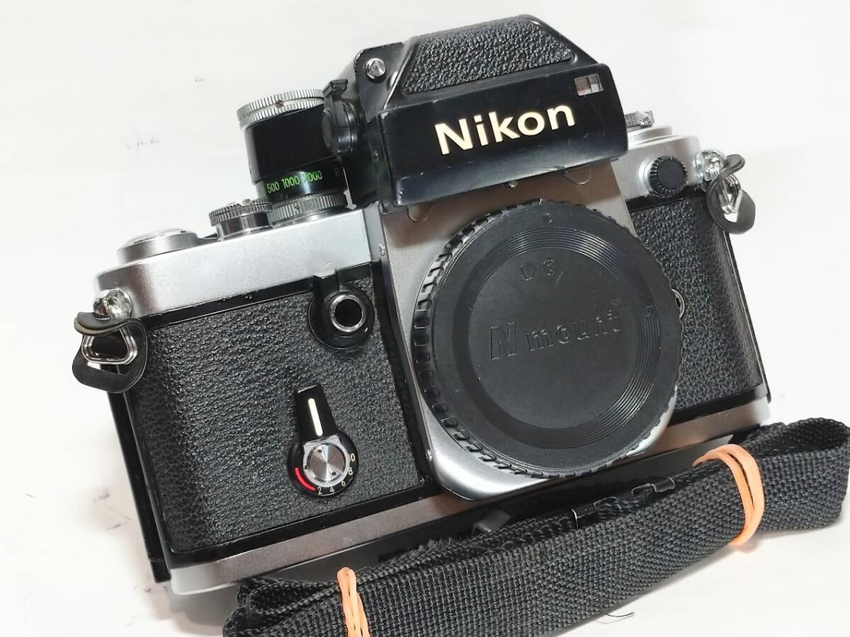 【美品・光学極上／動作良好】 ニコン Nikon F2 フォトミック(DP-1)シルバーボディー ニコンの誇る70年代を代表する名機F2の逸品！#2411の画像1