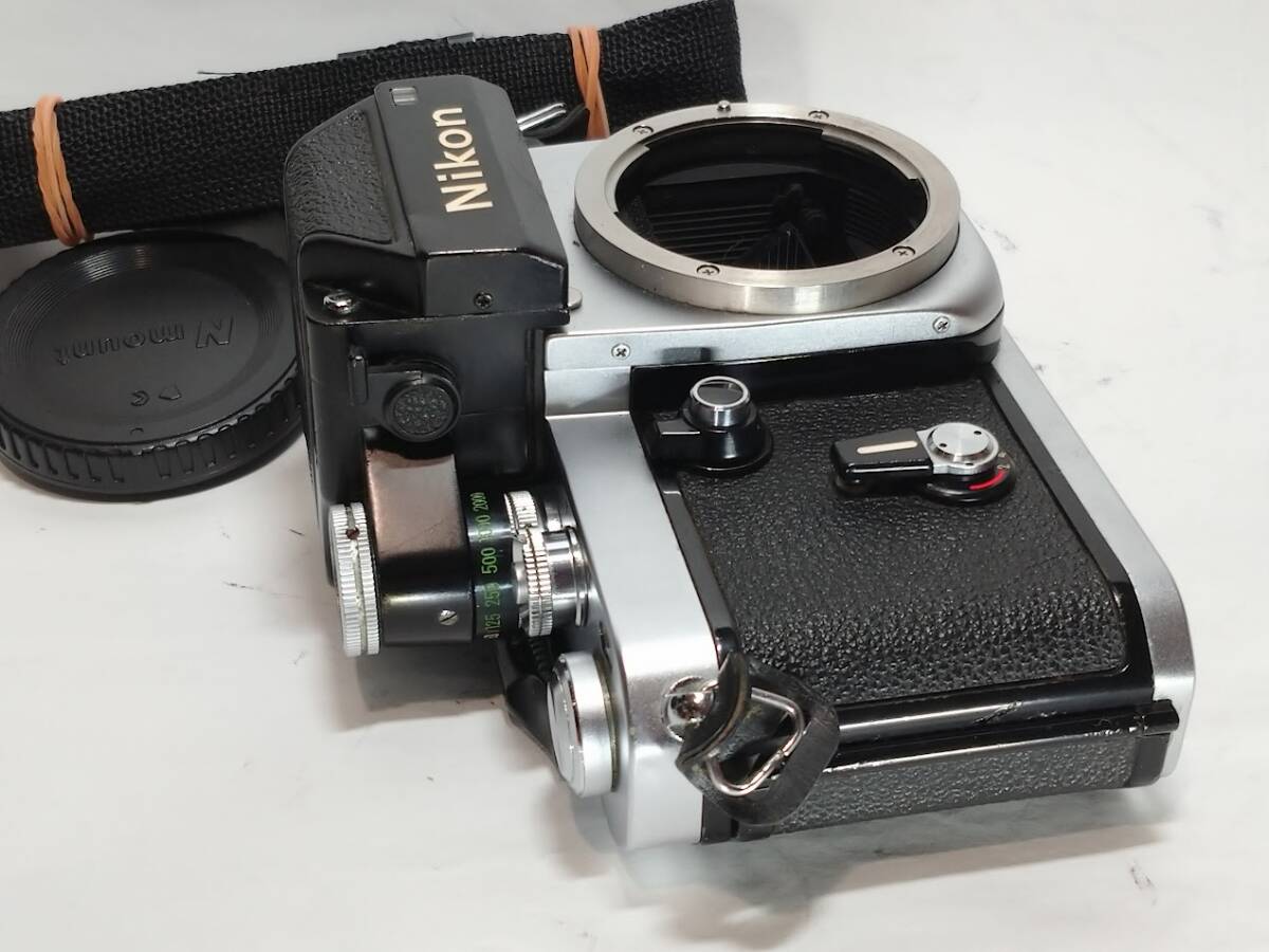 【美品・光学極上／動作良好】 ニコン Nikon F2 フォトミック(DP-1)シルバーボディー ニコンの誇る70年代を代表する名機F2の逸品！#2411の画像6