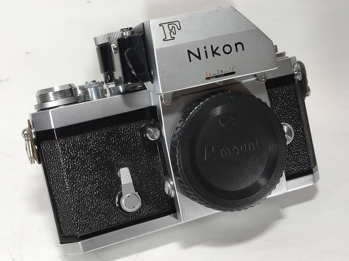 【極上美品・光学極上／ジャンク品】 ニコン Nikon F フォトミックFTN シルバー 所有欲満たすMF一眼レフの世界的名機 Fの逸品です！#2406の画像1