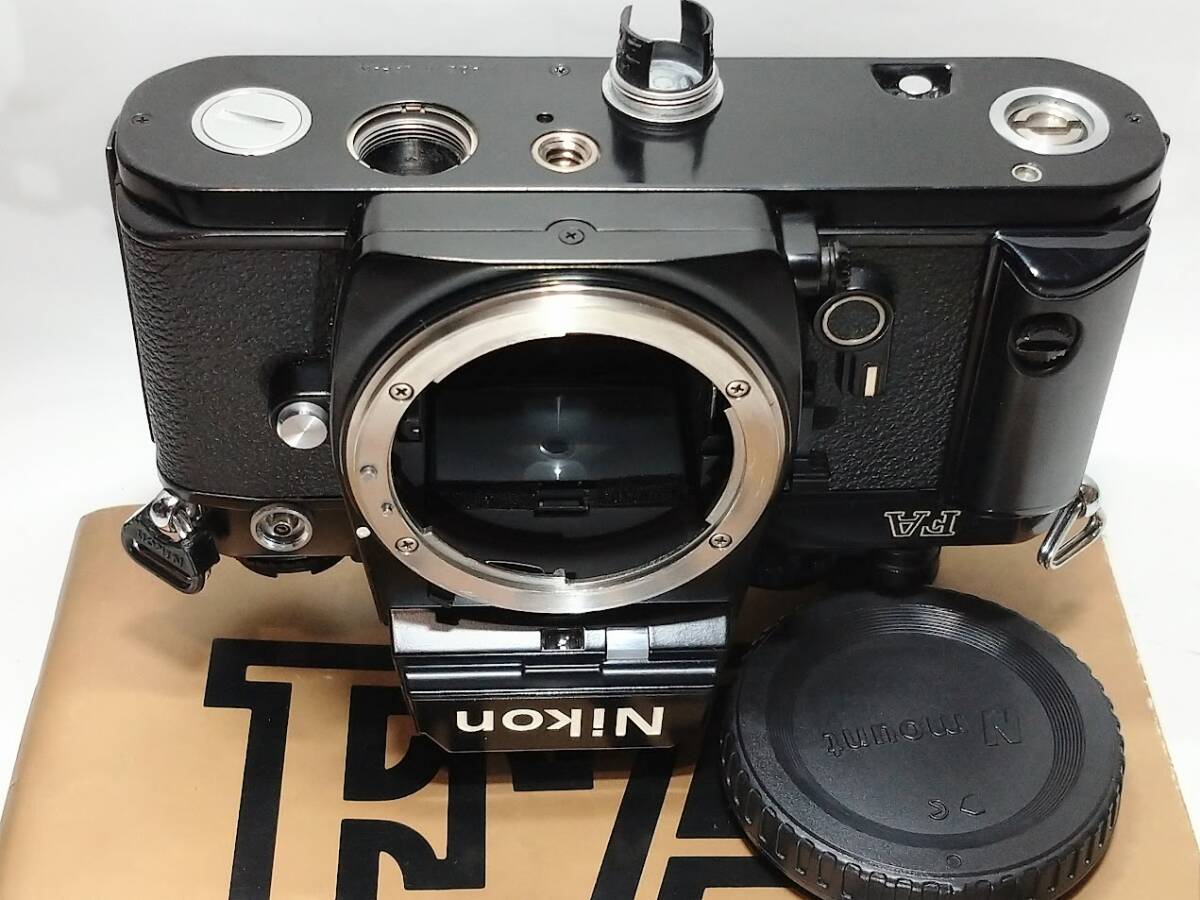 【極上美品／動作良好】 ニコン Nikon FA ブラックボディー 1/4000s搭載の希少なマルチニコンFAの非常に綺麗な逸品です！#2408_画像10