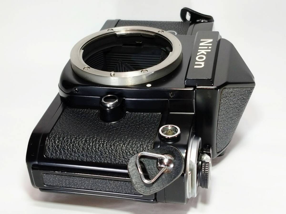 【極上美品・光学極上／動作良好】 ニコン Nikon F2 アイレベル(DE-1) ブラックボディ-　所有欲を満たす名機F2の綺麗な逸品！#2432