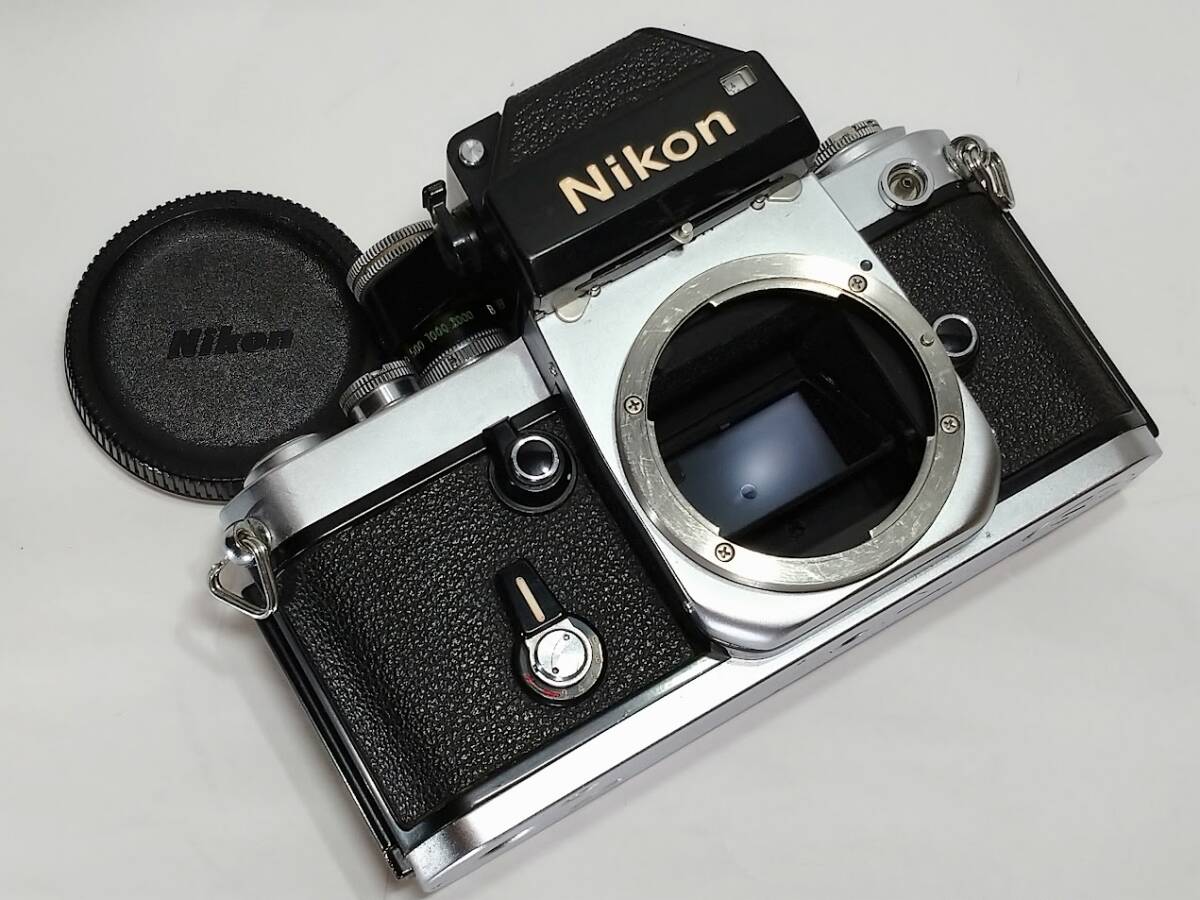 【美品・光学極上／動作確認済】 ニコン Nikon F2 フォトミック(DP-1)シルバーボディー ニコンの誇る70年代を代表する名機F2の逸品！#2436_画像3
