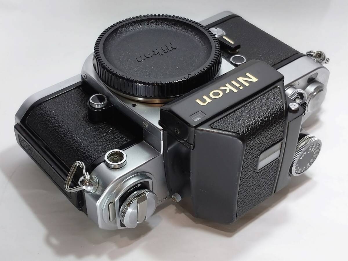 【美品・光学極上／動作確認済】 ニコン Nikon F2 フォトミック(DP-1)シルバーボディー ニコンの誇る70年代を代表する名機F2の逸品！#2436_画像5