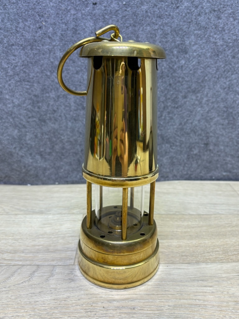 ☆MINERS SAFETY LAMP ☆マイナーランプ☆真鍮の画像5