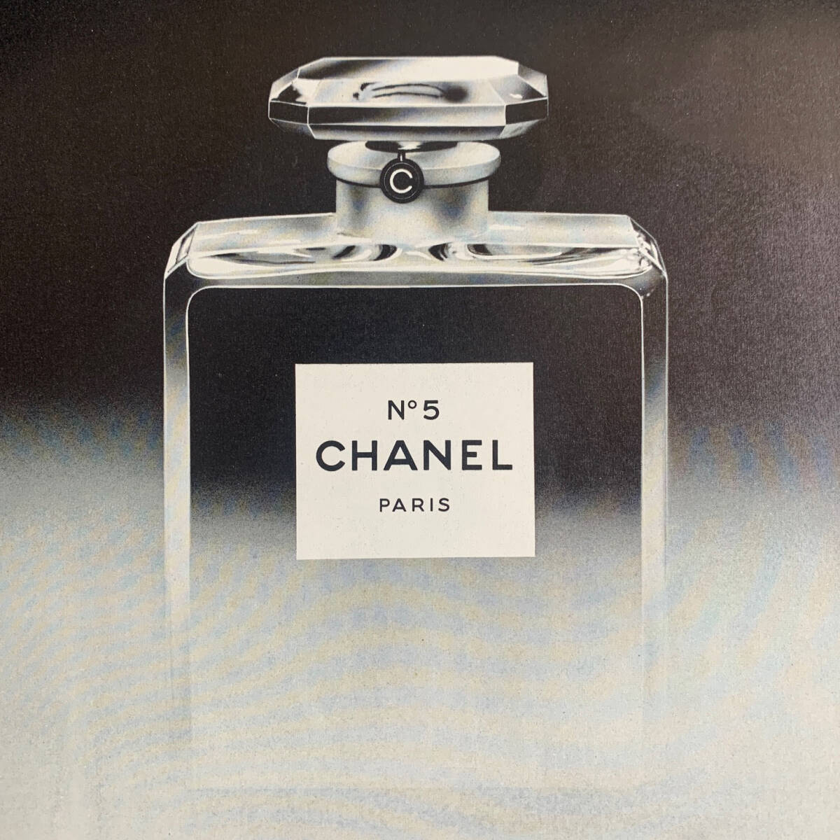 フランス 1960s CHANEL シャネル No5 広告 雑誌 5番 香水 パヒューム ポスター 写真 イラスト 美術 額縁 アンティーク ヴィンテージ 5_画像2
