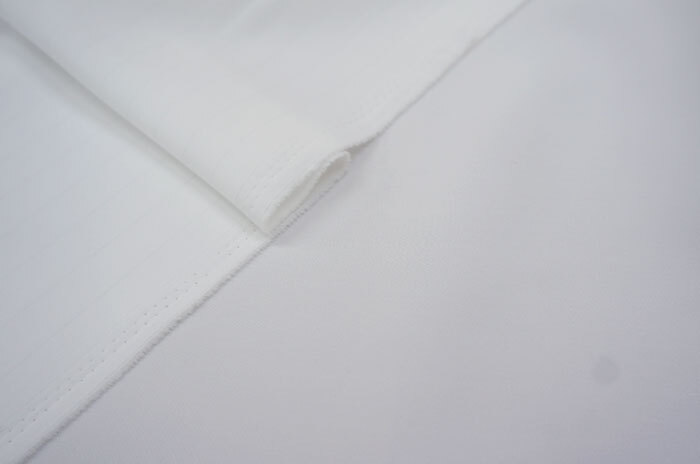  GWセール！4 長5ｍW巾 ホワイト E100東レ エラスフィット帯電防止ドレープ白衣_画像2
