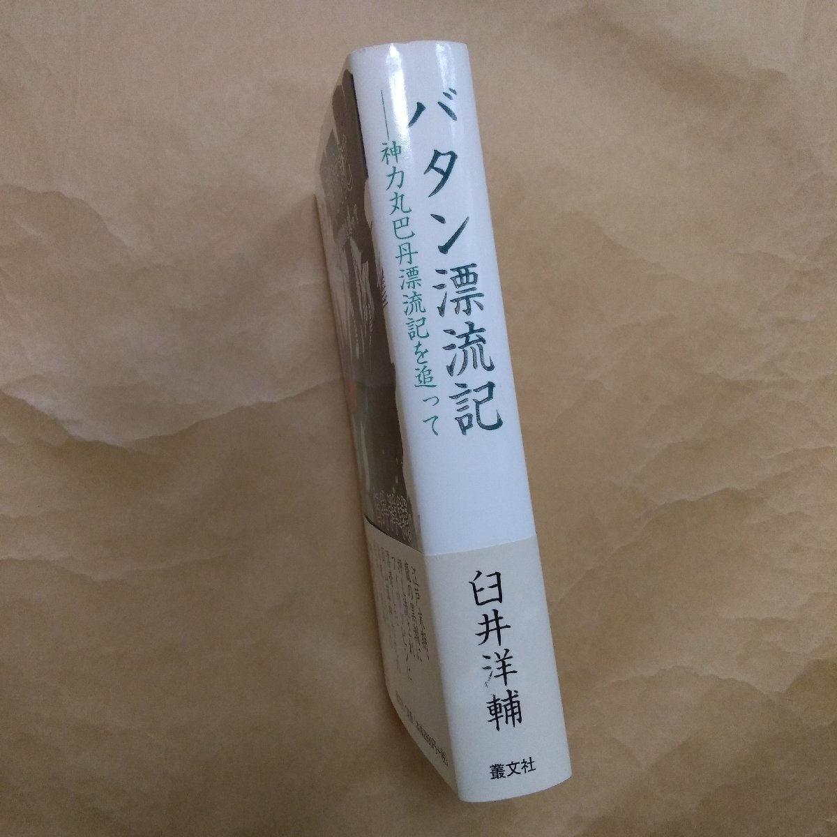 ●バタン漂流記　神力丸巴丹漂流記を追って　臼井洋輔　叢文社　定価3080円　2001年初版_画像3