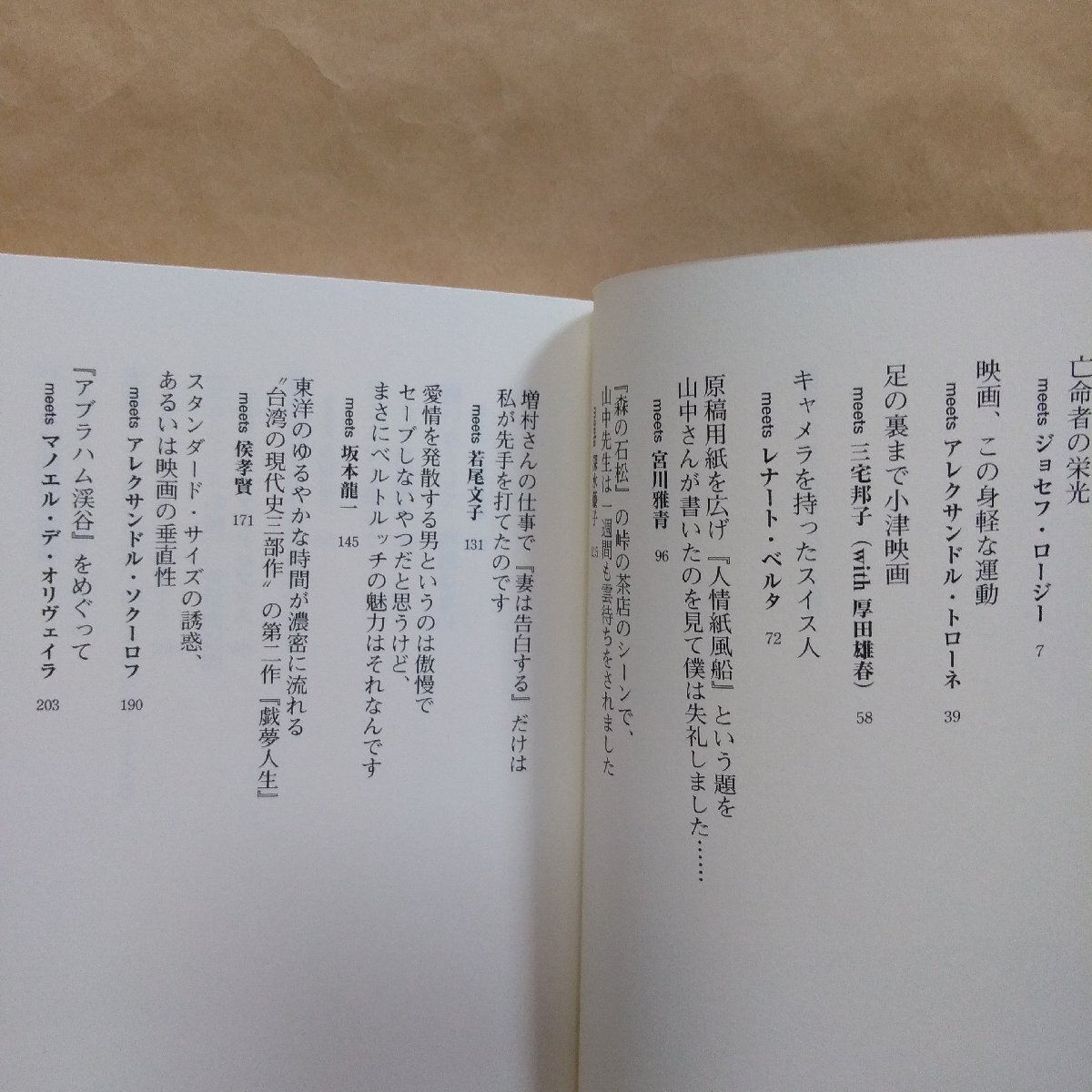 ◎映画狂人のあの人に会いたい 蓮實重彦 河出書房新社 定価2200円 2002年初版の画像6