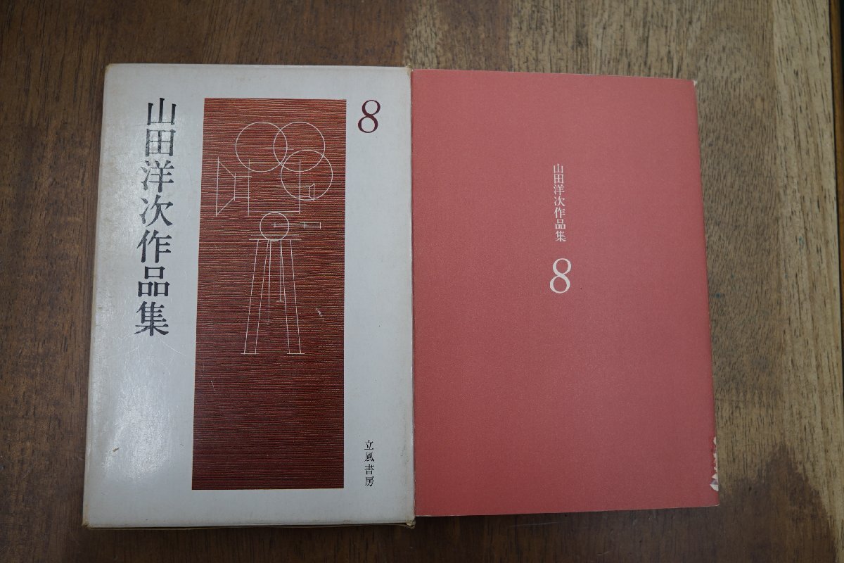 ◎山田洋次作品集8 立風書房 1980年初版│随筆、映画で語りたいこと、対談、創作落語の画像1