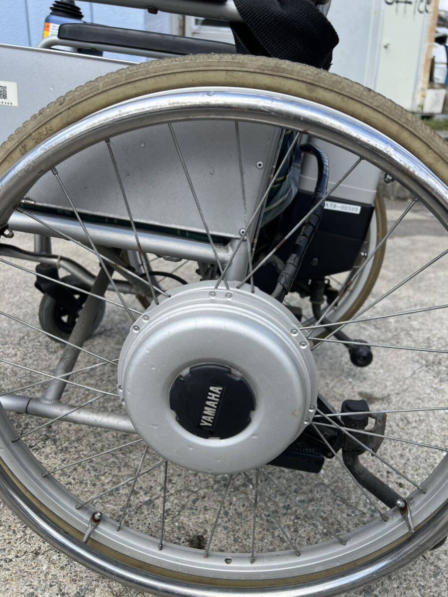 引取限定 2 カワムラ KAWAMURA 電動車椅子 折畳み 自走式 車椅子 車イス 車いす 検索 老人 介護 福祉 車両 身体障碍者 身障 怪我 病気