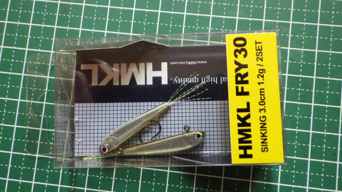 HMKL ハンクル FRY30 30mm 1.2g WAKASAGI ワカサギカラー 2個入り 実釣り未使用品_画像1