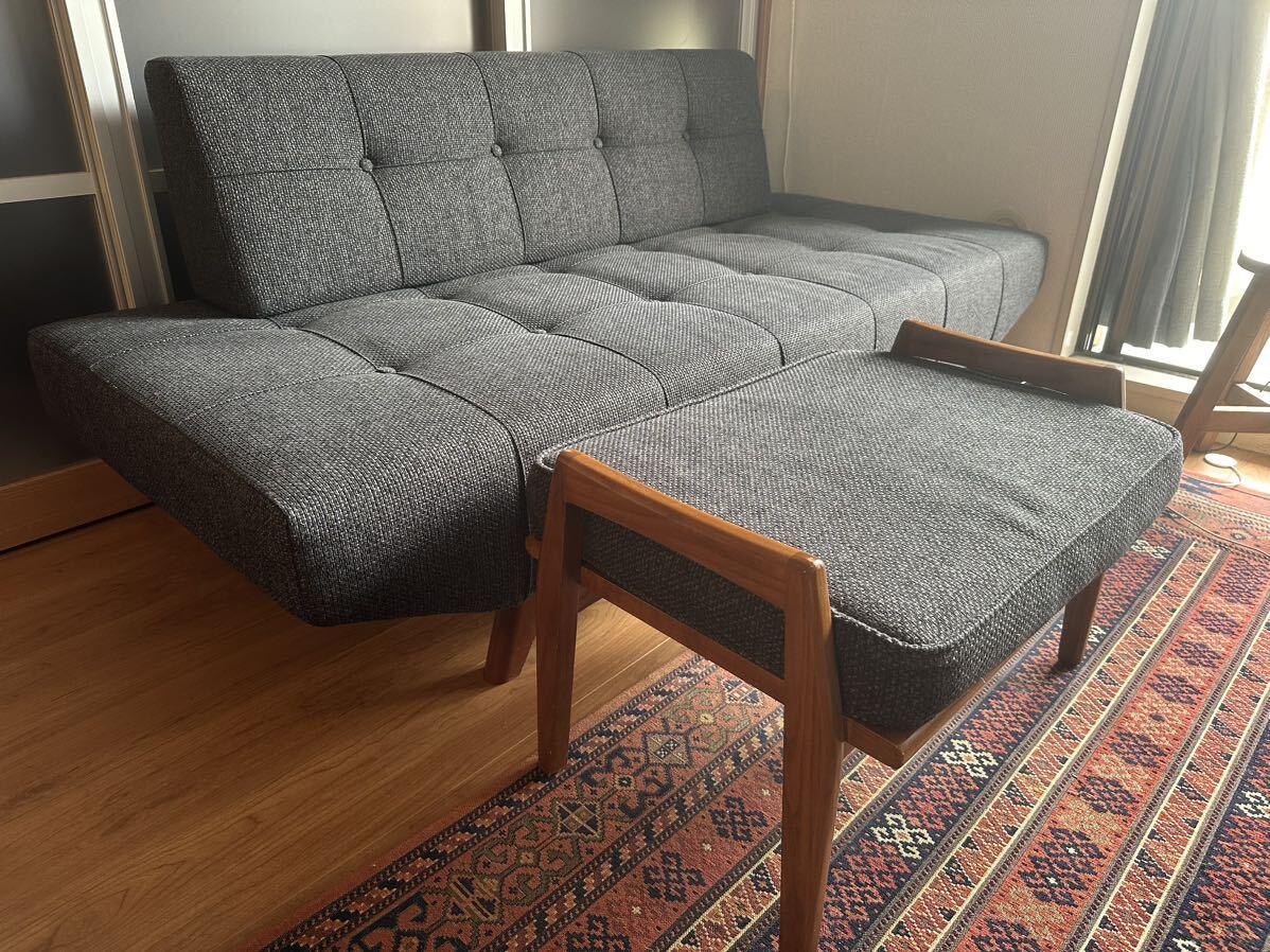 ACME FURNITURE / TROY SOFA / DELMAR OTTOMAN / 3Pソファ + オットマン / アクメファニチャー / トロイソファ / デルマーオットマン_画像1