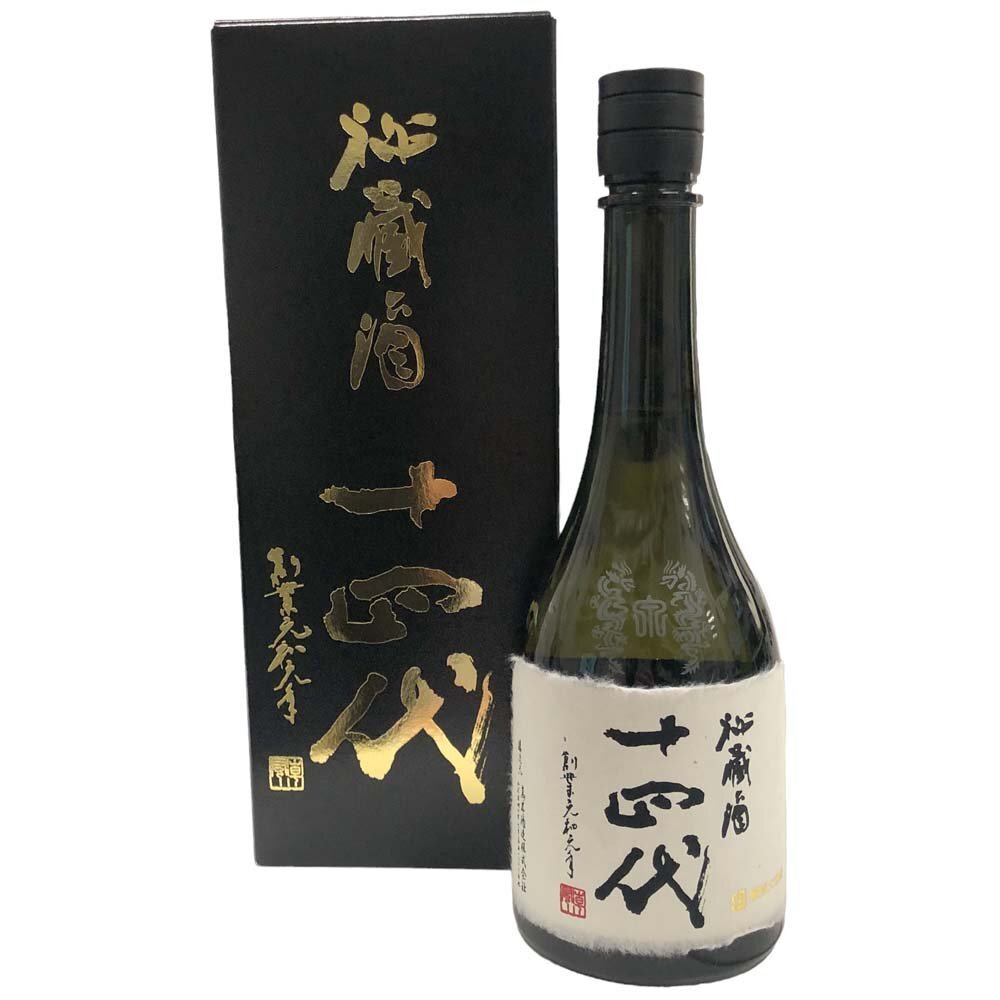 南店24-1148【未開栓/箱付】 十四代 秘蔵酒 720ml 2023年9月製造 純米大吟醸 純米大古酒 高木酒造 四合瓶 日本酒 山形 地酒 高級 お土産の画像1