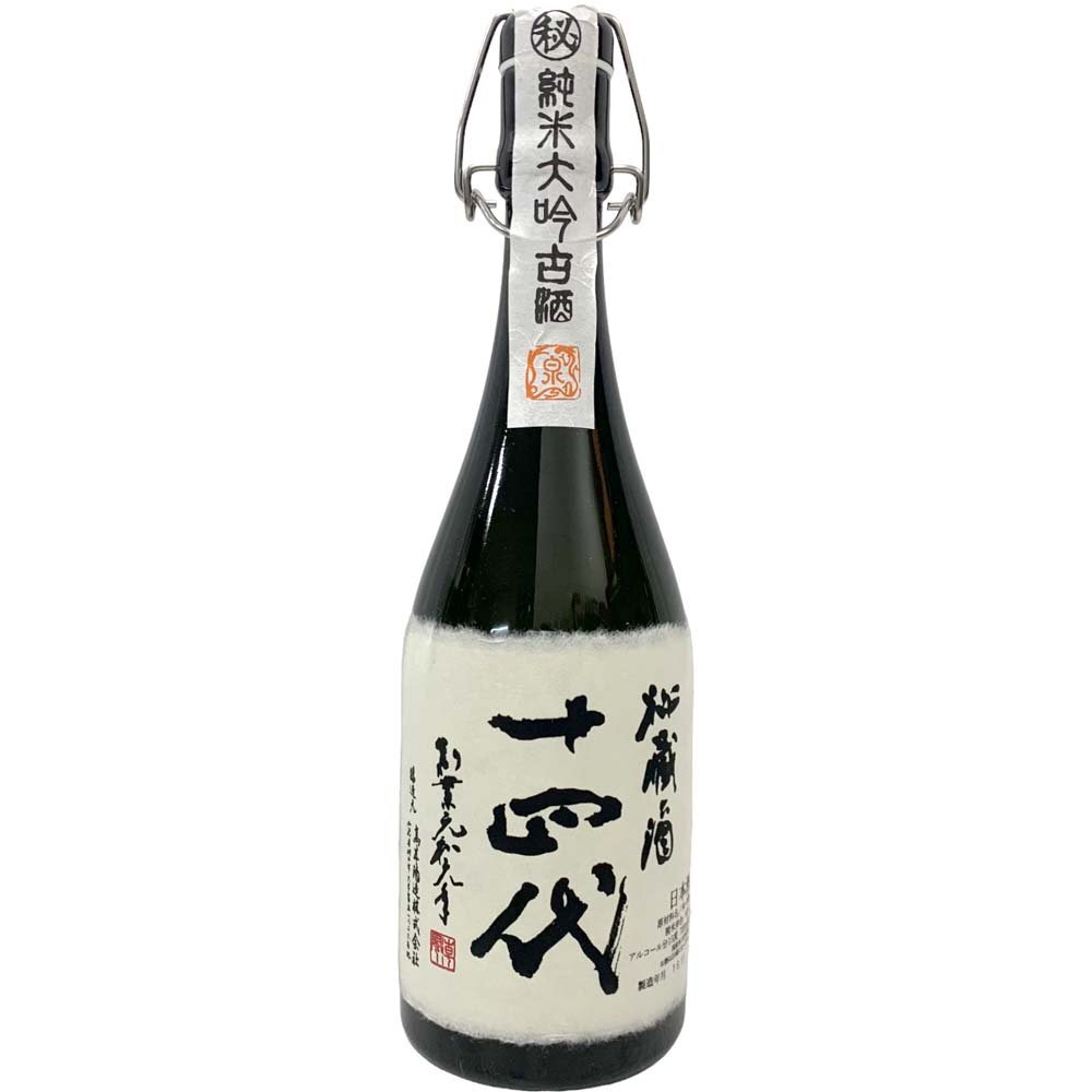 24-555 【未開栓/箱付/詰日注意】 十四代 秘蔵酒 720ml 製造:2016.11 純米大吟醸 古酒 高木酒造 四合瓶の画像2