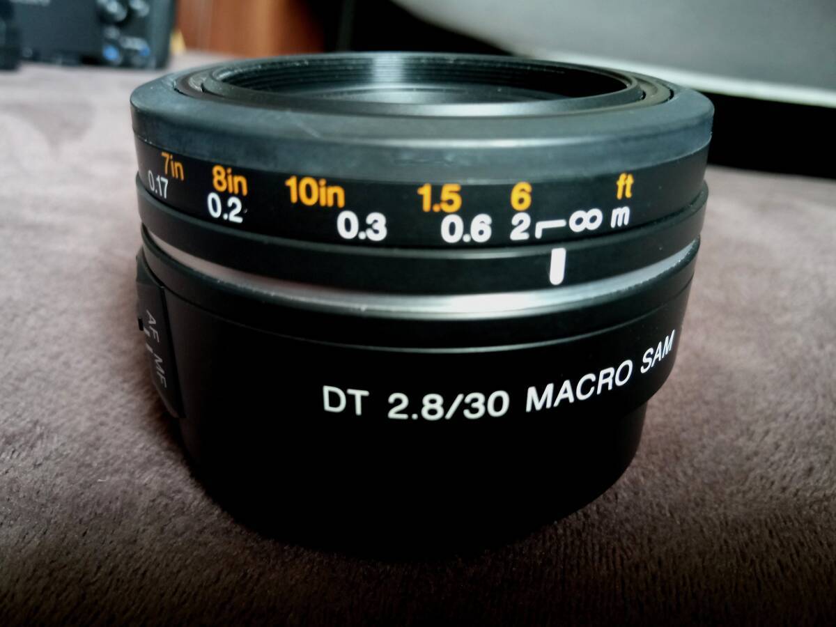 完動美品★SONY DT 30mm F2.8 MACRO SAM_画像2