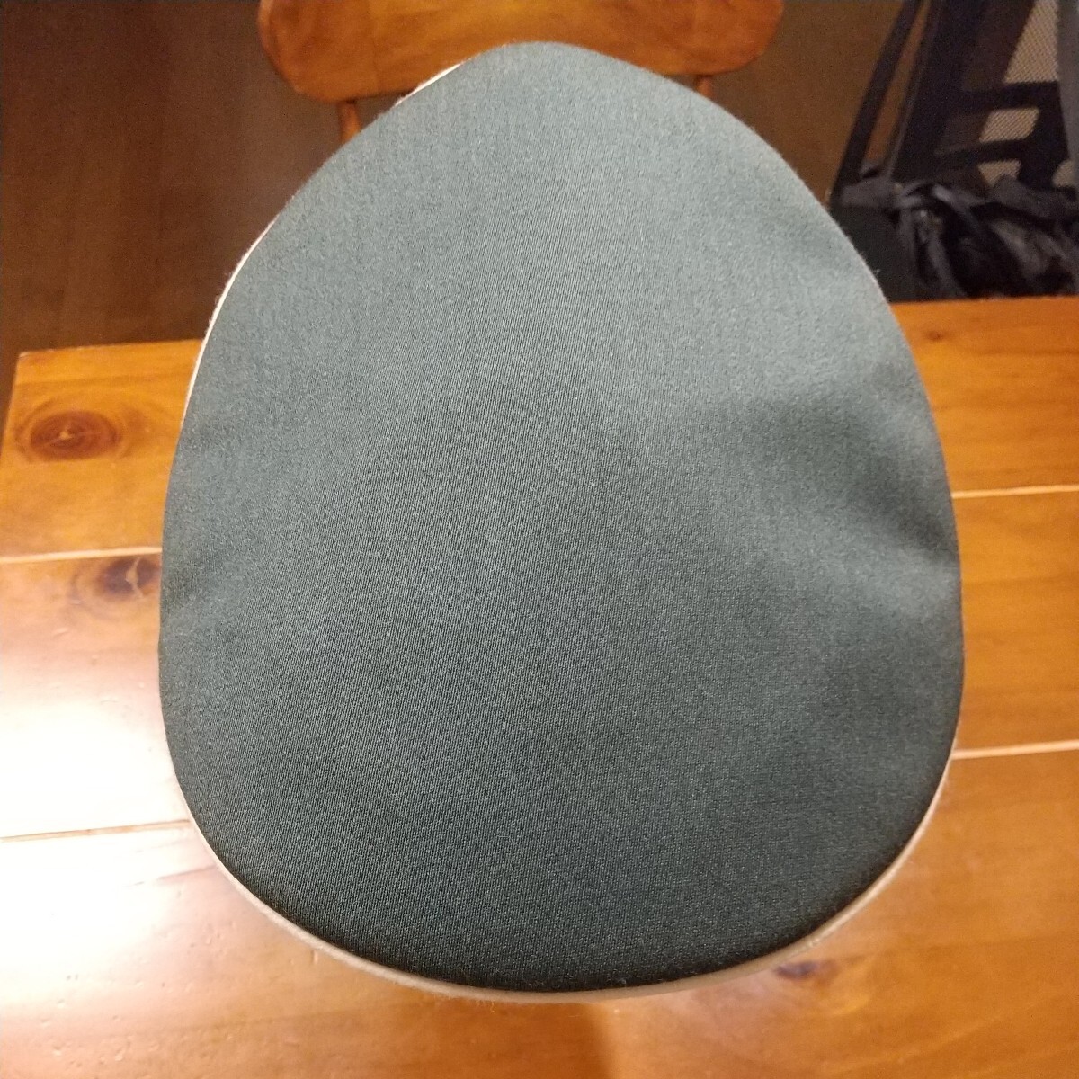 武装親衛隊士官制帽(ギャバジン調布地、クラッシュ帽タイプ) フィールドグレイ色_画像3