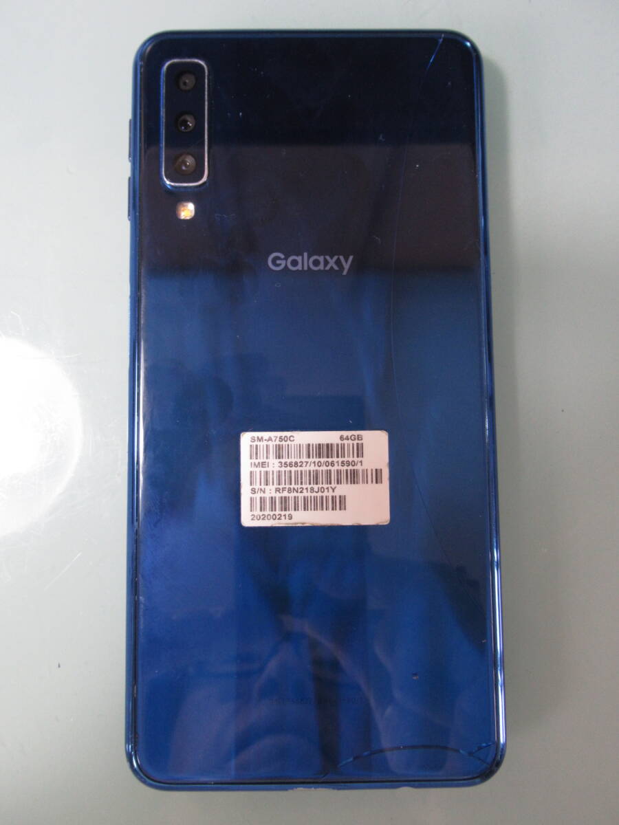 動作確認済★サムスン/SAMSUNG★ Galaxy A7（ブルー）★SIMフリー★ 6インチ、 メモリー4GB ストレージ64GBの画像4