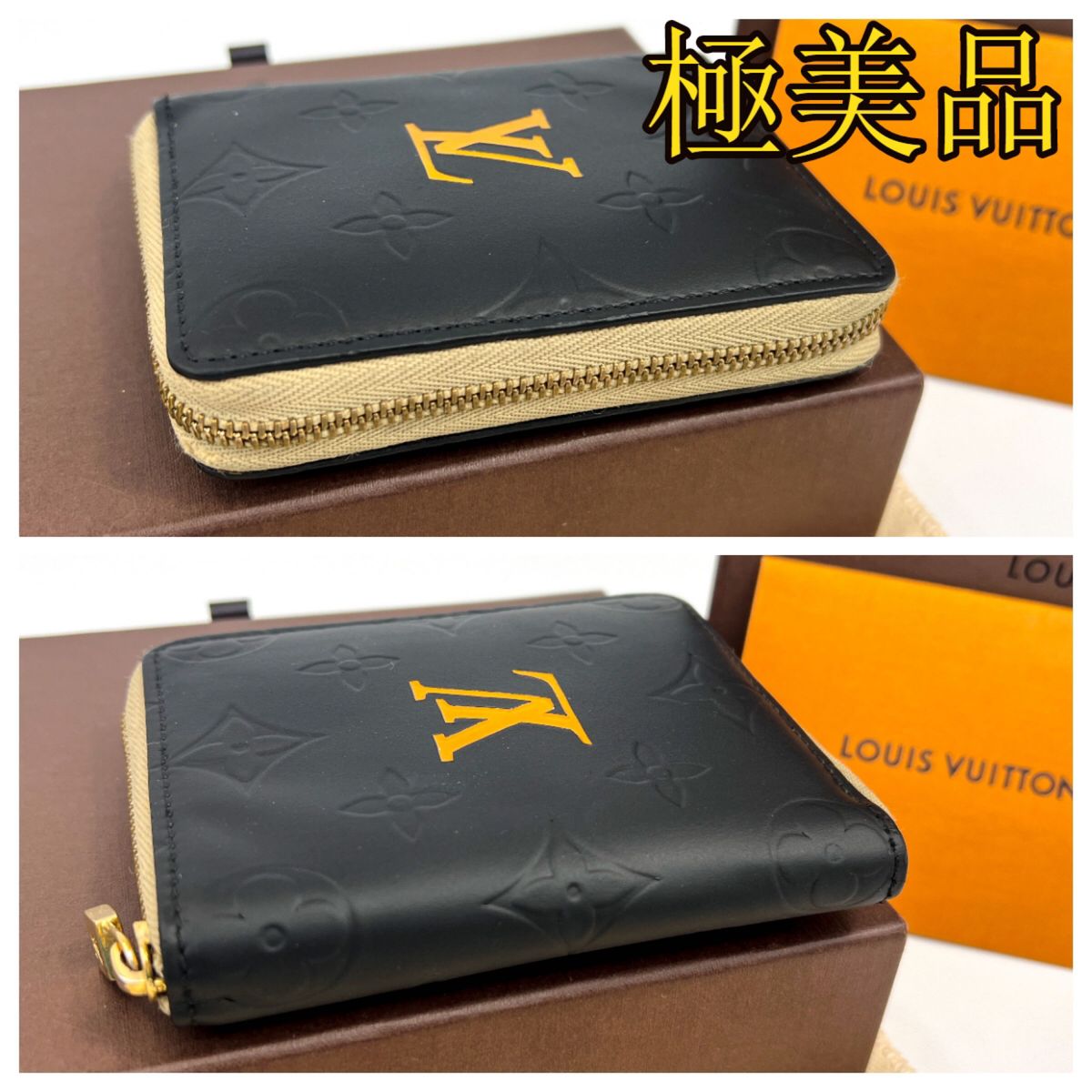 極美品　人気財布ルイヴィトン ブルームファスナーミニ　2W折財布 小銭入れ メンズの人気カードケース LOUIS VUITTON