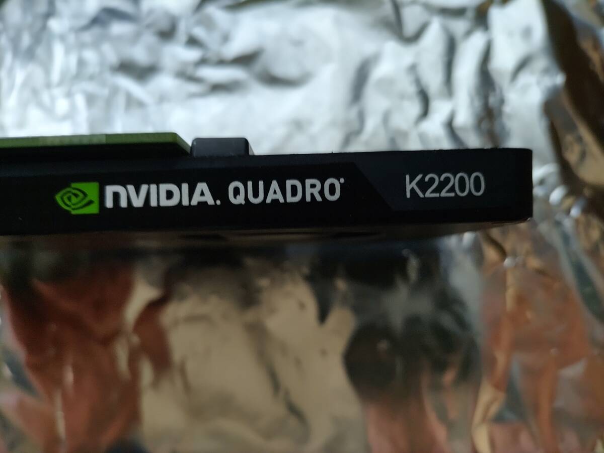 NVIDIA Quadro K2200 動作確認済 4GB ビデオカード グラフィックボード PCI Express DVI-I DisplayPort×2の画像3