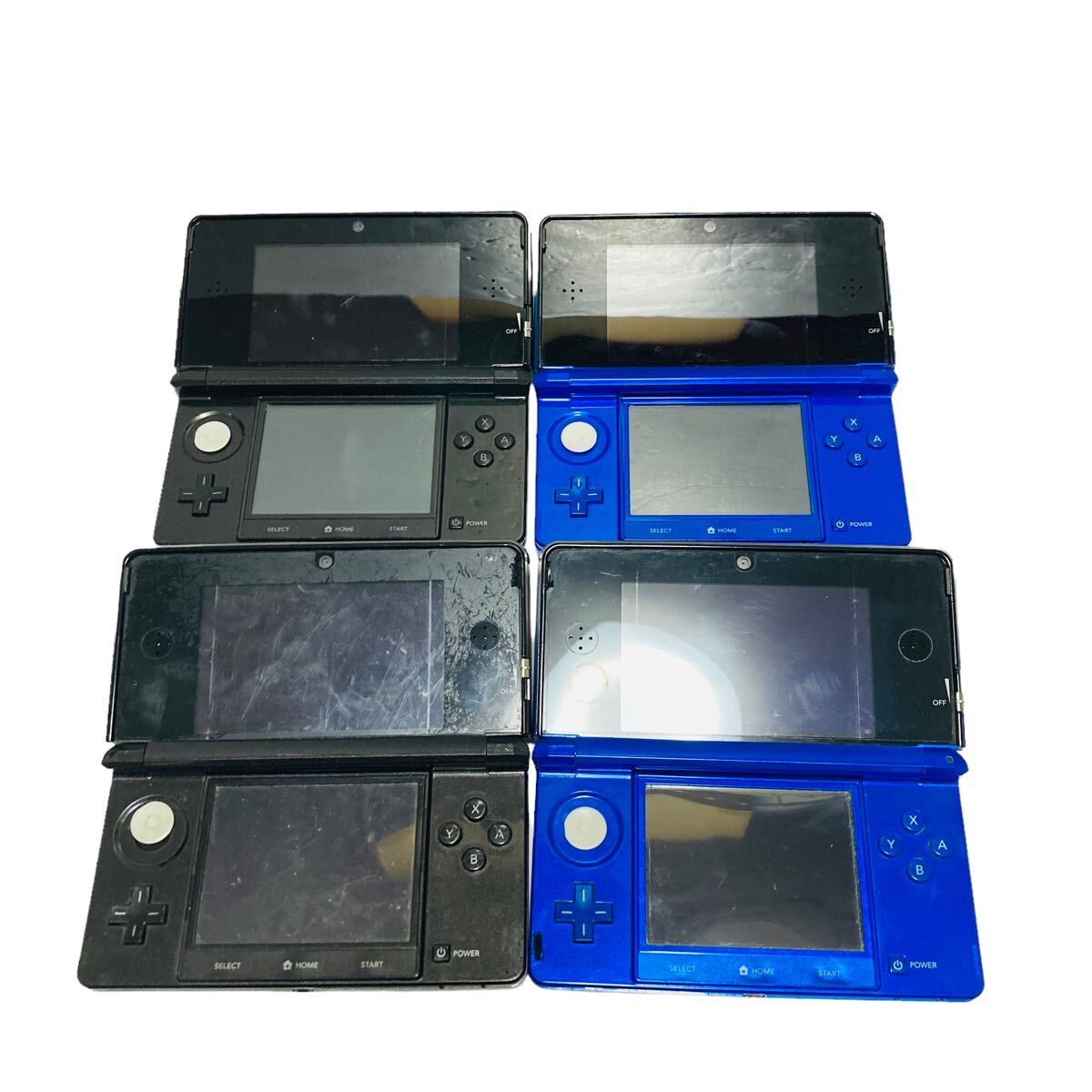 【ジャンク品】Nintendo 任天堂 ニンテンドー3DS　ゲー厶機 まとめ 11台 ニンテンドー3DS Nintendo _画像4