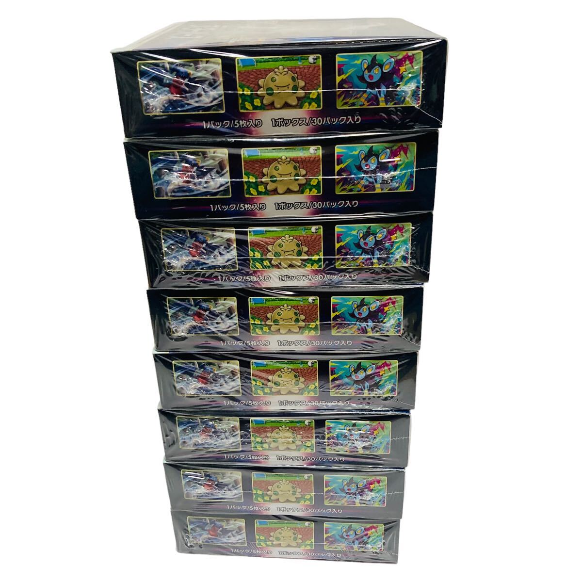 【新品・未開封・シュリンク付き】ポケモンカードゲーム ソード&シールド 拡張パック スターバース 8BOXの画像5