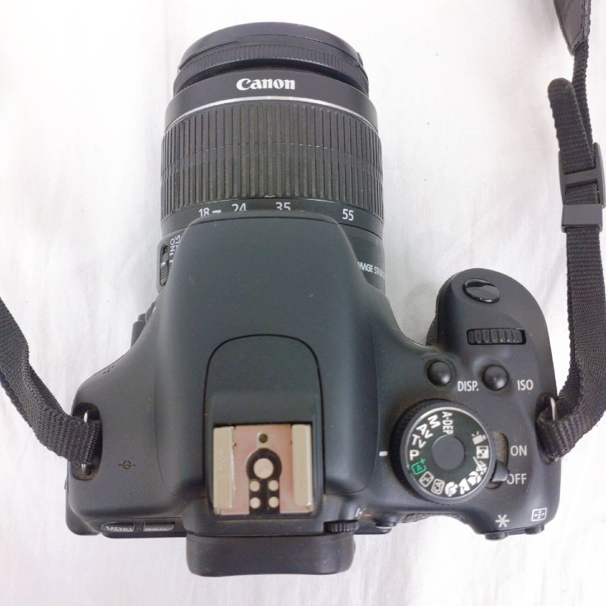 Canon EOS KissX5 ダブルズームキット 動作確認済み ボディ/レンズ/バッテリー/バッテリーチャージャー キャノン イオスキスの画像5