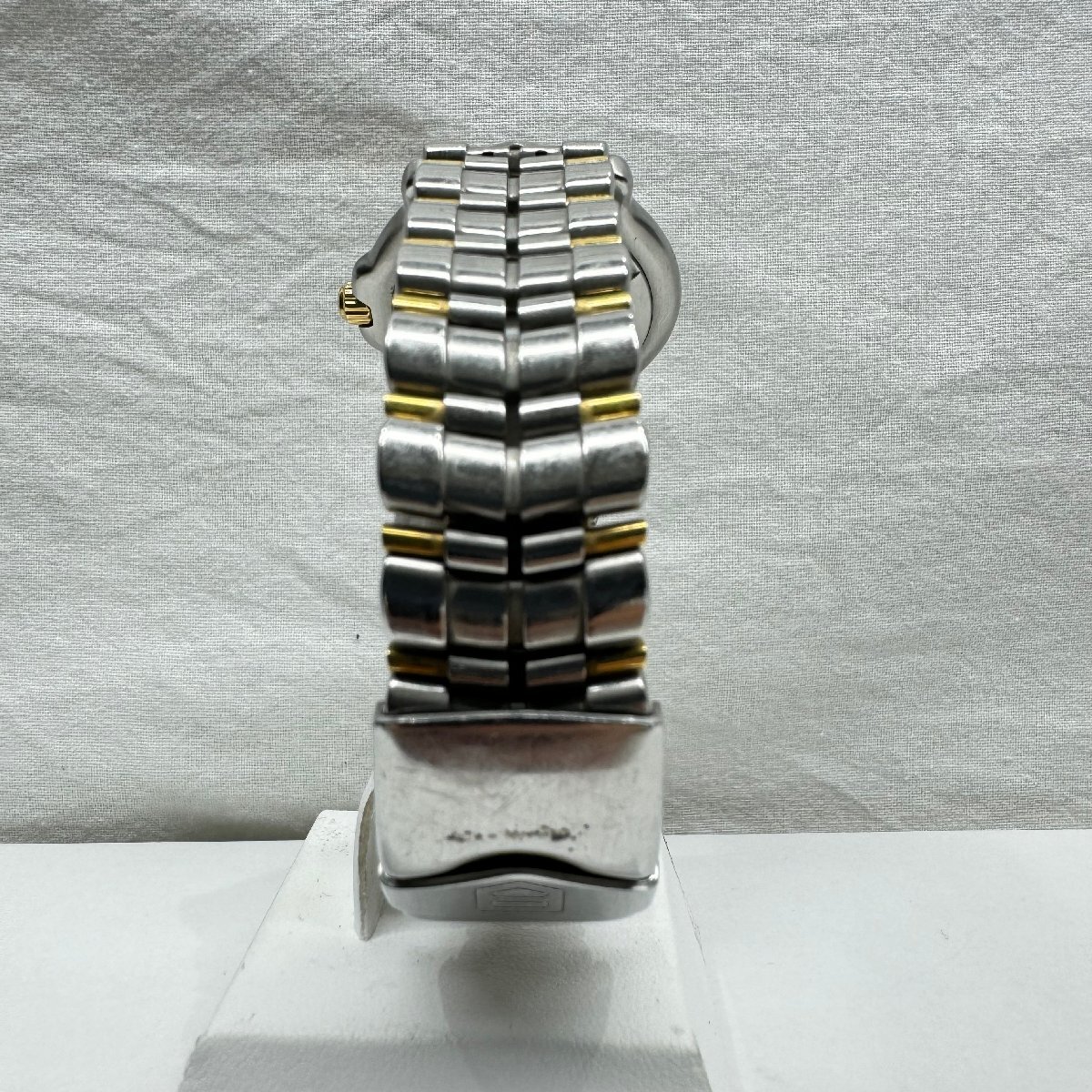 【時計】TAGHeuer タグホイヤー 6000シリーズ プロフェッショナル WH1251-K1 SS×ゴールドカラー 白文字盤 腕時計の画像4