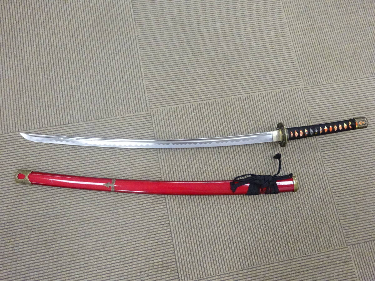 * era armor * #25016 beautiful goods fake sword / Japanese sword / iai katana total length (.. none ) approximately 100. short sword approximately 23.2 point . summarize condition excellent! cosplay .