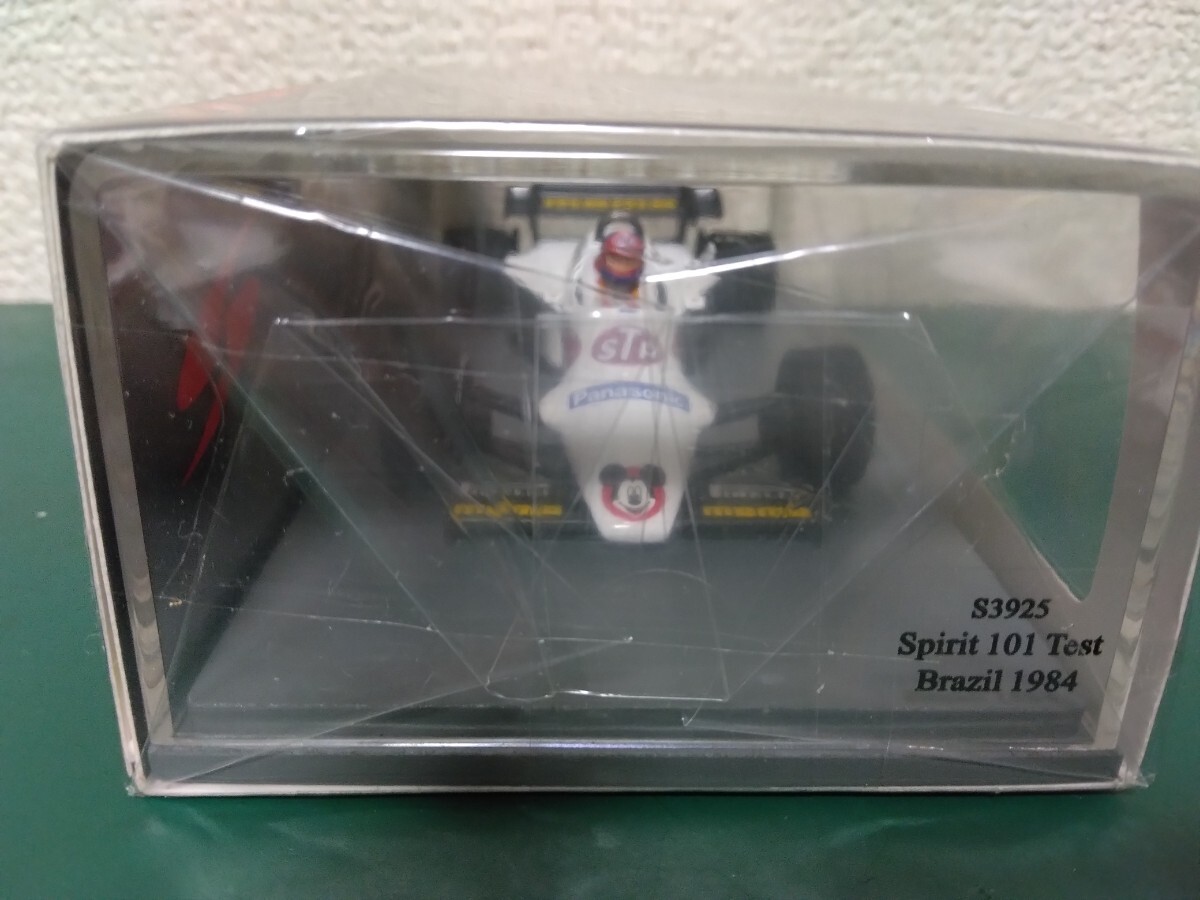 1/43 スパーク Spirit スピリッツ 101 テスト ブラジル 1984 Emerson Fittipaldi _画像4