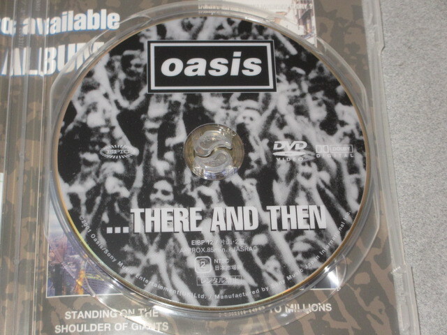 【国内版：格安】Oasis/オアシス『 ...THERE AND THEN 』 綺麗 DVD 送料185円【即決】の画像3