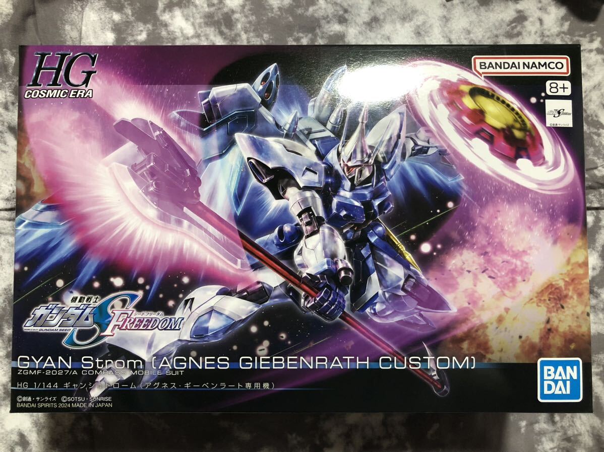 HG ギャンシュトローム アグネス ギーベンラート専用機 未開封　新品　未組立 _画像1