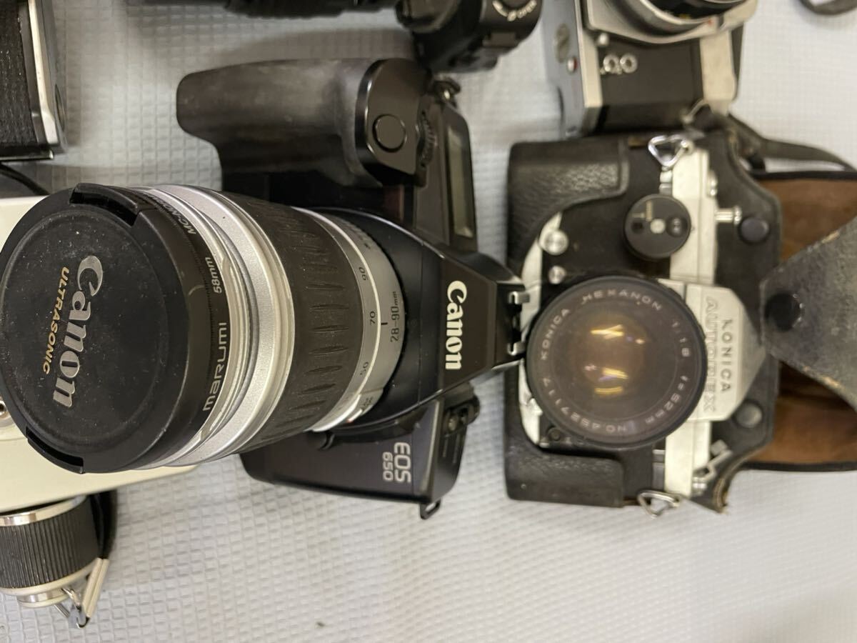 フィルムカメラ レンズ まとめ売り Konica Canon Pentax キャノン コニカなどの画像2