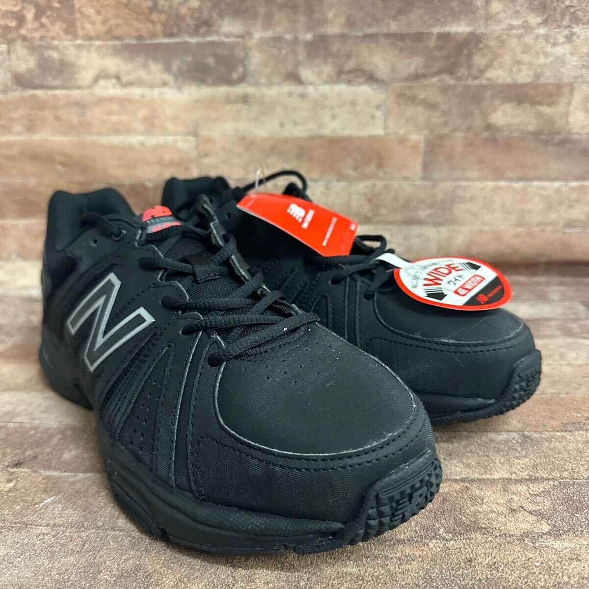 未使用 NB ニューバランス 467 ウォーキングシューズ 25.5cm ブラック スニーカー_画像3