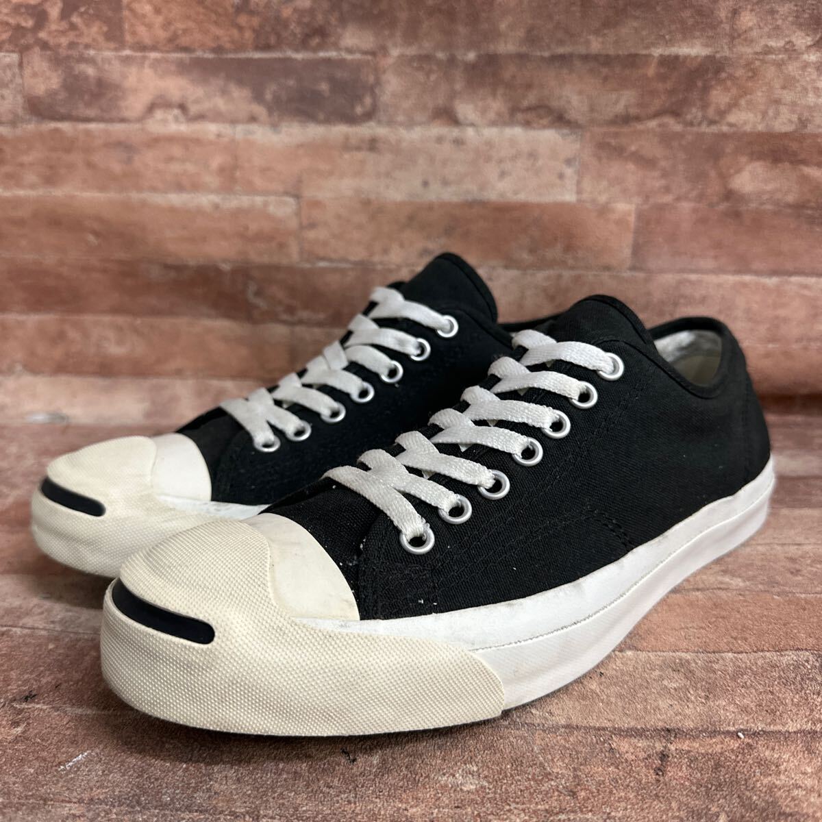 CONVERSE コンバース ジャックパーセル ローカット スニーカー 26.5cm ブラックの画像1