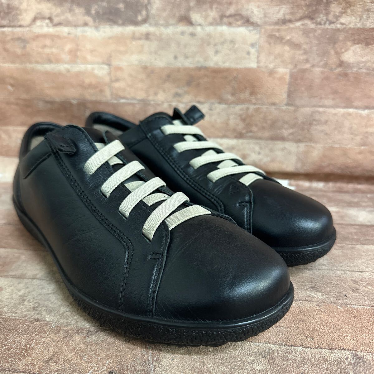  Achilles sorubo walking shoes 23.5 sneakers black 