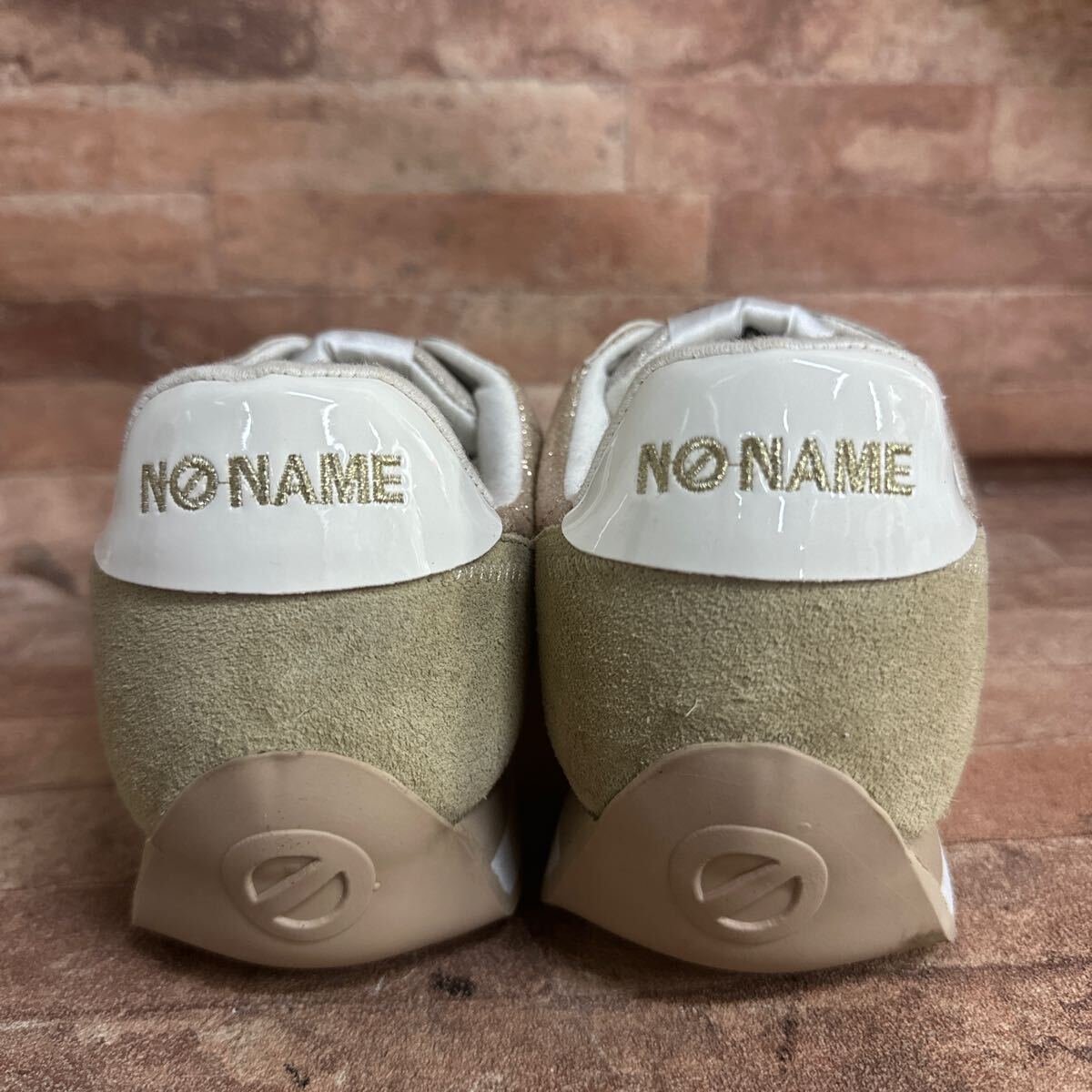 NO NAME No Name Gold walking shoes 38 approximately 23.5cm