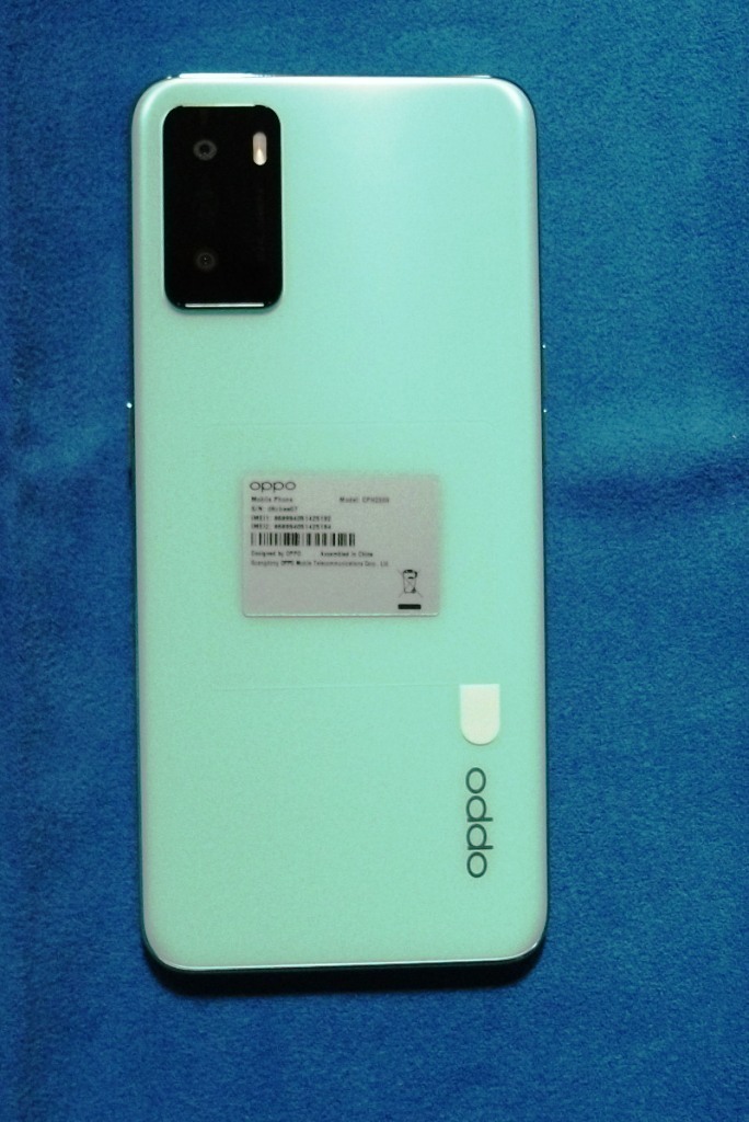 OPPO A55s 5G グリーン 64 GB SIMフリー 使用1週間 極美品の画像3