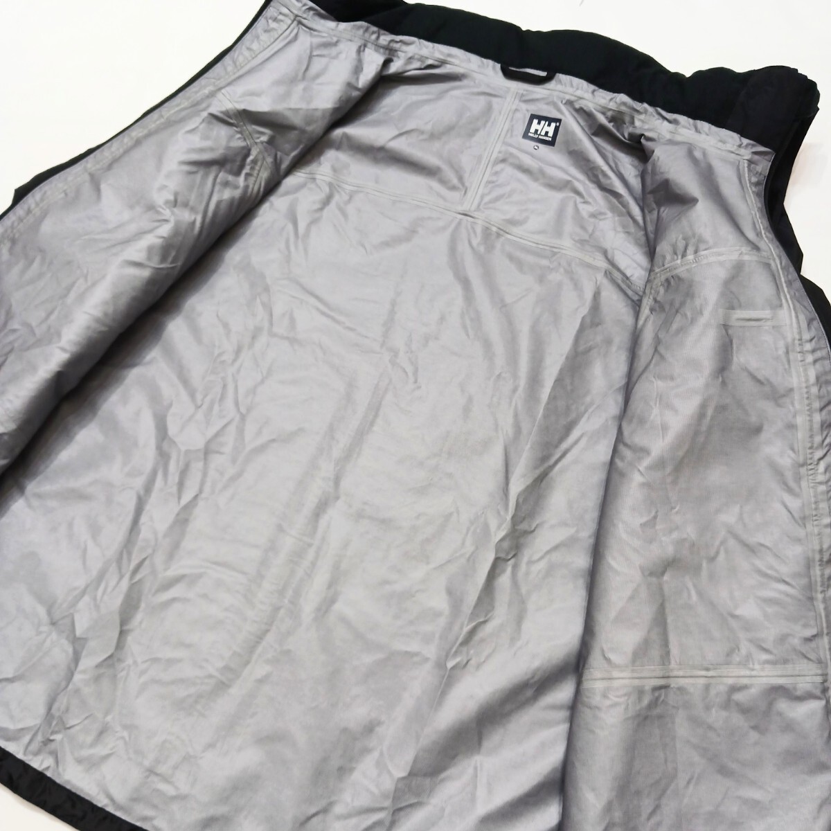 未使用品 HELLY HANSEN ヘリーハンセン Helly Rain Jacket HOE12311 ヘリーレインジャケット ブラック ナイロンジャケット